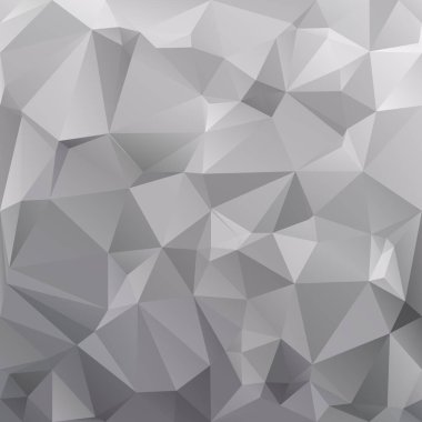 Gri Beyaz Çokgen Arkaplan, Yaratıcı Tasarım Şablonları