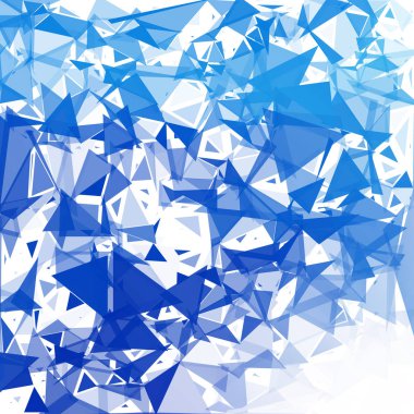 Mavi mola mozaik arka plan, yaratıcı tasarım şablonları