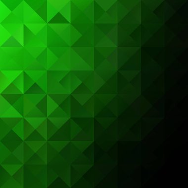 Yeşil Izgara Mozaik Arkaplan, Yaratıcı Tasarım Şablonları