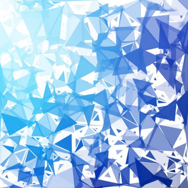 Mavi mola mozaik arka plan, yaratıcı tasarım şablonları