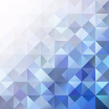 Mavi Izgara Mozaik Arkaplan, Yaratıcı Tasarım Şablonları