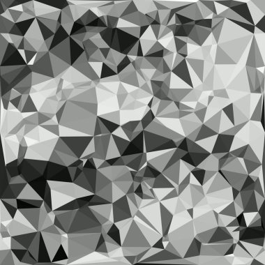 Siyah poligonal mozaik arka plan, yaratıcı tasarım şablonları