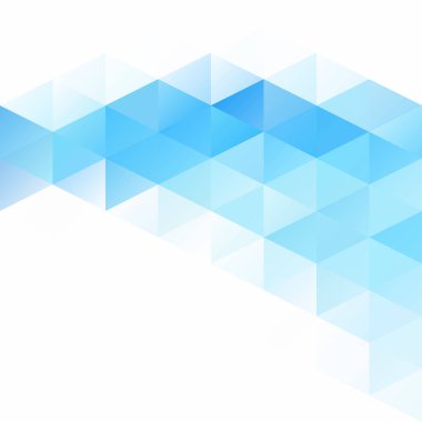 Mavi Izgara Mozaik Arkaplan, Yaratıcı Tasarım Şablonları