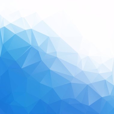 mavi çokgen mozaik arkaplan, yaratıcı tasarım şablonları