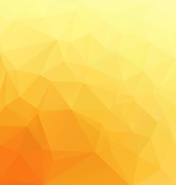 Turuncu poligonal mozaik arka plan yaratıcı tasarım şablonları