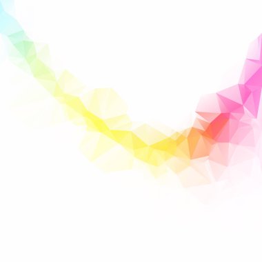 Renkli poligonal mozaik arka plan yaratıcı tasarım şablonları