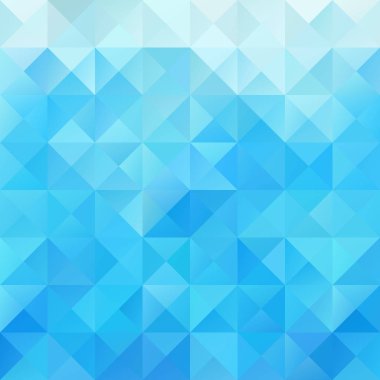 Mavi Izgara Mozaik Arkaplan, Yaratıcı Tasarım Şablonları