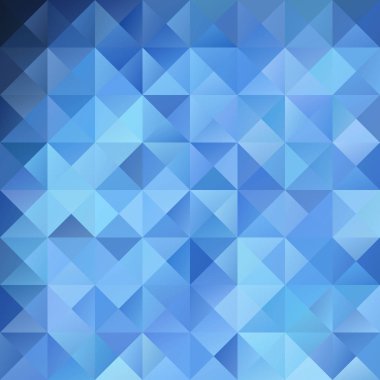 Mavi Izgara Mozaik Arkaplan, Yaratıcı Tasarım Şablonları
