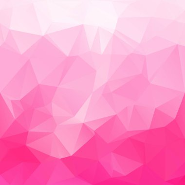 Pembe Çokgen Mozaik Arkaplan, Yaratıcı Tasarım Şablonları