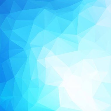 mavi çokgen mozaik arkaplan, yaratıcı tasarım şablonları