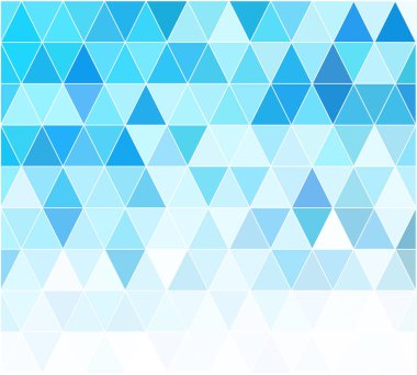 Mavi Izgara Mozaik Arkaplan, Yaratıcı Tasarım Şablonları