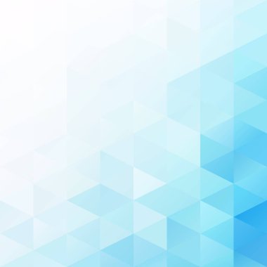 Mavi Izgara Mozaik Arkaplan, Yaratıcı Tasarım Şablonları