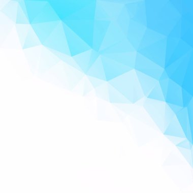 mavi çokgen mozaik arkaplan, yaratıcı tasarım şablonları