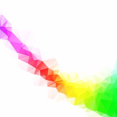 Renkli poligonal mozaik arka plan yaratıcı tasarım şablonları