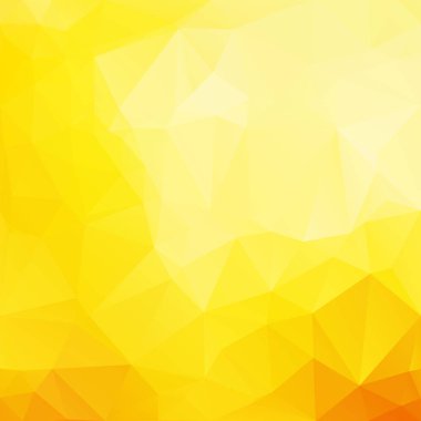 Turuncu poligonal mozaik arka plan yaratıcı tasarım şablonları