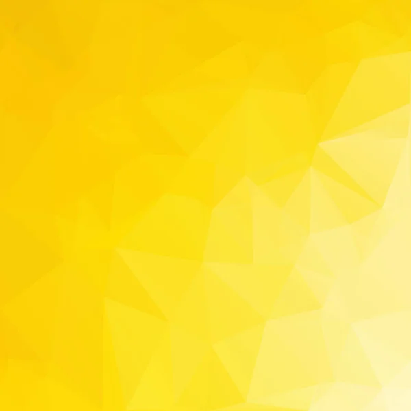 Κίτρινο Πολυγωνικό Ψηφιδωτό Φόντο Πρότυπα Δημιουργικού Σχεδιασμού — Διανυσματικό Αρχείο