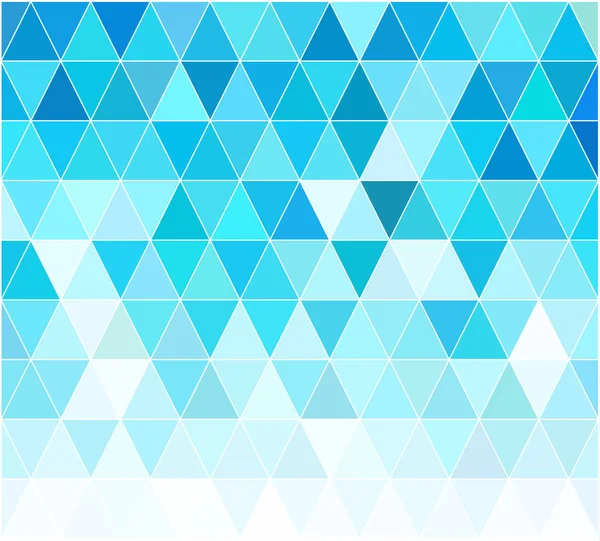 Blauer Grid Mosaik Hintergrund Kreative Design Vorlagen — Stockvektor