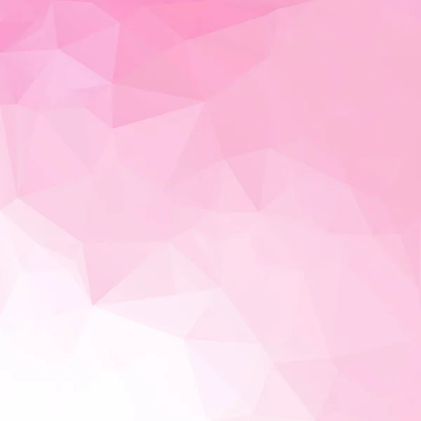 Rózsaszín Poligonális Mozaik Háttér Kreatív Tervezési Sablonok — Stock Vector