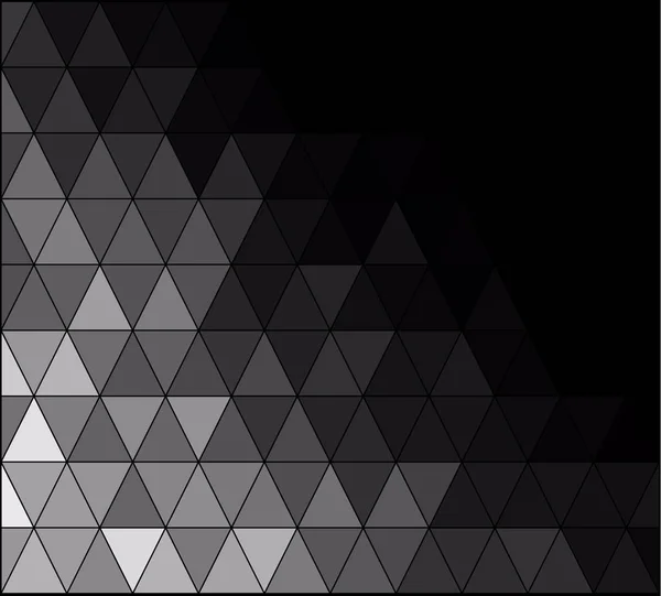 Schwarzer Quadratischer Gittermosaik Hintergrund Kreative Design Vorlagen — Stockvektor