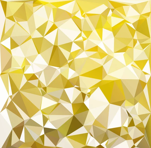 Yellow Polygonal Mosaic Background Creative Design Templates — Stock Vector