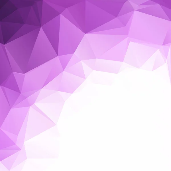 Fundo Mosaico Poligonal Roxo Modelos Design Criativo — Vetor de Stock