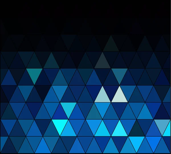Sfondo Mosaico Della Griglia Quadrata Blu Modelli Design Creativo — Vettoriale Stock