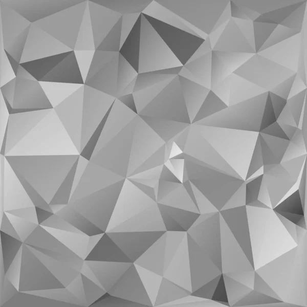 Grå Hvid Polygonal Baggrund Kreativt Design Skabeloner – Stock-vektor