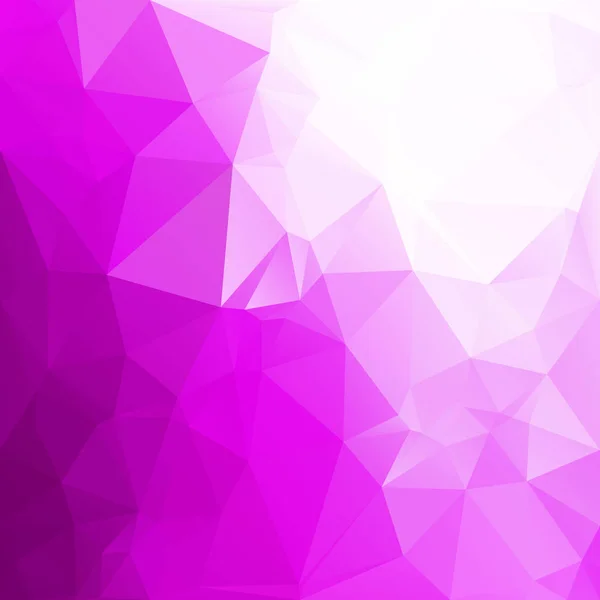 Fundo Mosaico Poligonal Roxo Modelos Design Criativo — Vetor de Stock