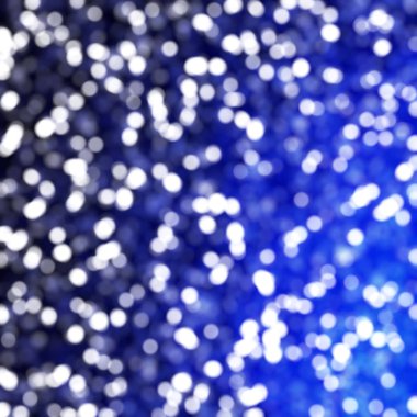 Ufuk benzersiz Soyut Mavi Bokeh şenlikli ışıklar