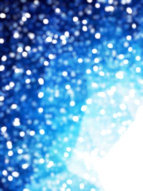 Ufuk benzersiz Soyut Mavi Bokeh şenlikli ışıklar