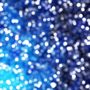 Ufuk benzersiz Soyut Mavi Bokeh şenlikli ışıklar
