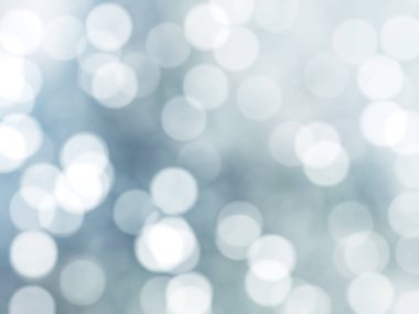 Ufuk benzersiz soyut gri beyaz Bokeh şenlikli ışıklar