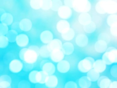 Ufuk benzersiz Soyut Mavi Bokeh şenlikli ışıklar