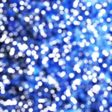 Ufuk benzersiz Soyut Mavi Bokeh şenlikli ışıklar