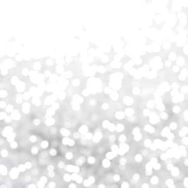 Ufuk benzersiz soyut gri beyaz Bokeh şenlikli ışıklar