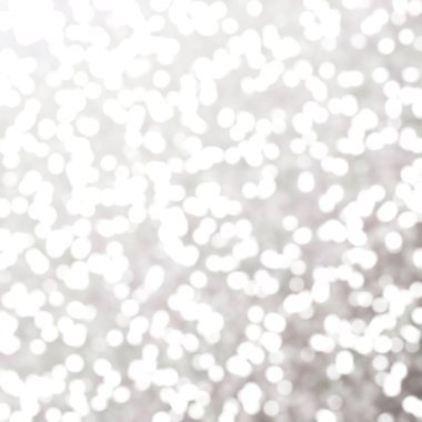 Ufuk benzersiz soyut gri beyaz Bokeh şenlikli ışıklar