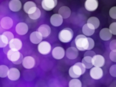 Ufuk benzersiz soyut mor Bokeh şenlikli ışıklar