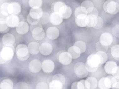 Ufuk benzersiz soyut gri beyaz Bokeh şenlikli ışıklar
