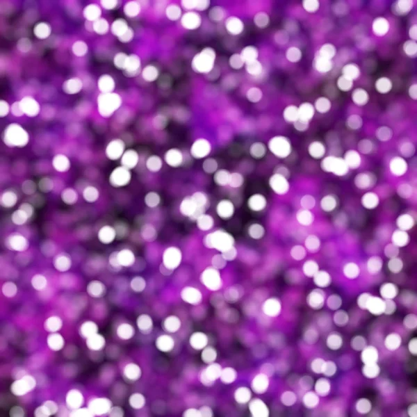 Desfocado Único Abstrato Roxo Bokeh Luzes Festivas — Fotografia de Stock