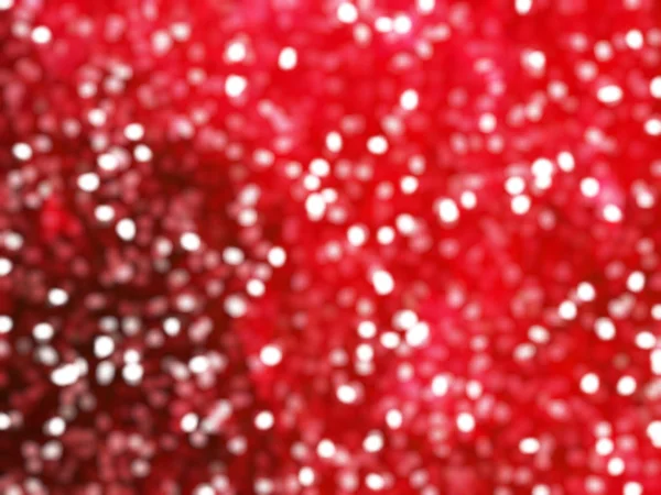 Desfocado Único Abstrato Vermelho Bokeh Luzes Festivas — Fotografia de Stock