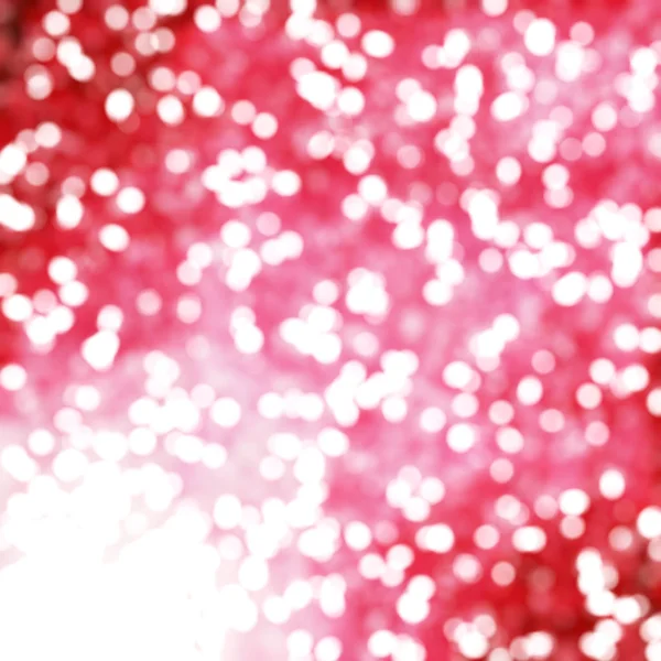 Luci Festive Bokeh Rosso Astratto Unico Sfocato — Foto Stock