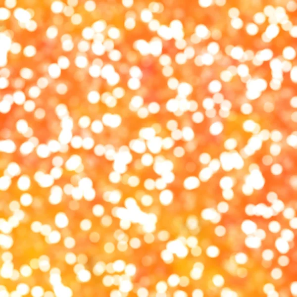 Lumières Festives Bokeh Orange Abstraites Uniques Déconcentrées — Photo