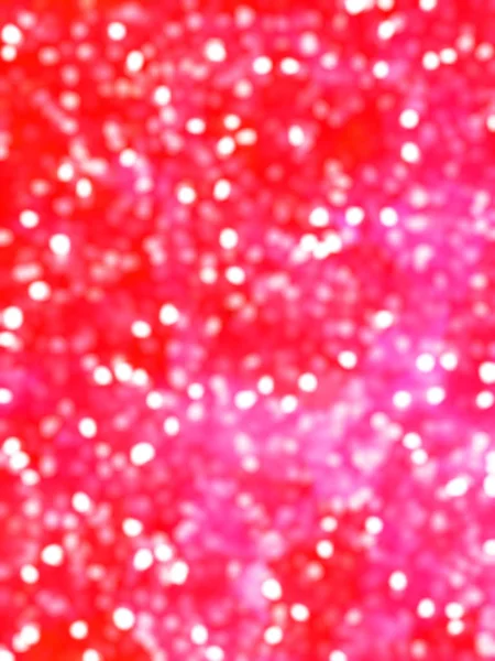 散焦独特抽象红色散景节日灯 — 图库照片
