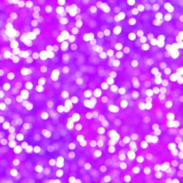 Desfocado Único Abstrato Roxo Bokeh Luzes Festivas — Fotografia de Stock