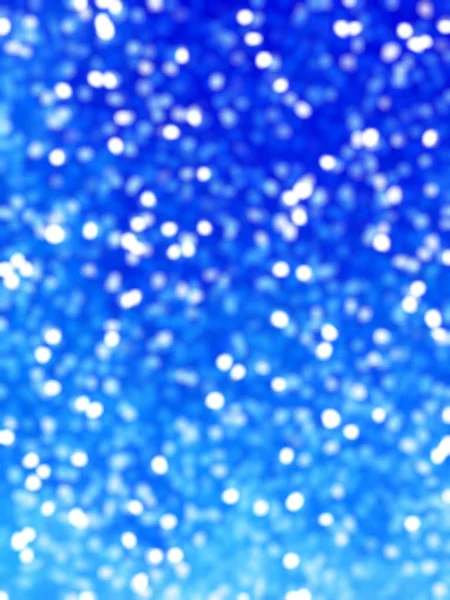 Уникальные Абстрактные Синие Огни Боке — стоковое фото