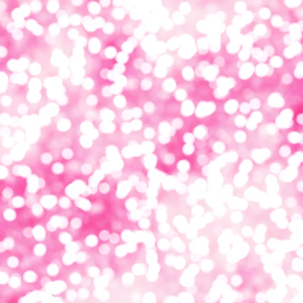 Desfocado Único Abstrato Rosa Bokeh Luzes Festivas — Fotografia de Stock