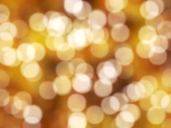 Luci Festive Bokeh Arancione Astratto Unico Sfocato — Foto Stock