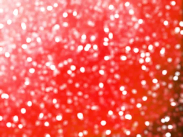 Desfocado Único Abstrato Vermelho Bokeh Luzes Festivas — Fotografia de Stock