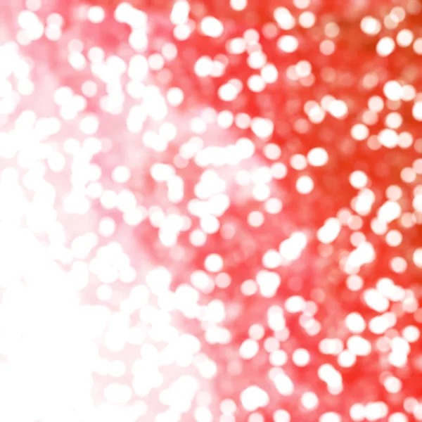 Desfocado Único Abstrato Vermelho Bokeh Luzes Festivas — Fotografia de Stock
