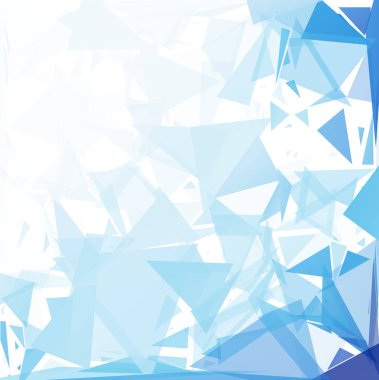 Mavi mola mozaik arka plan, yaratıcı tasarım şablonları